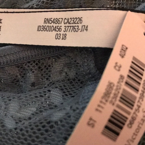 New VS DA Floral Lace-trim Hipster Thong Panty - Picture 5 of 6